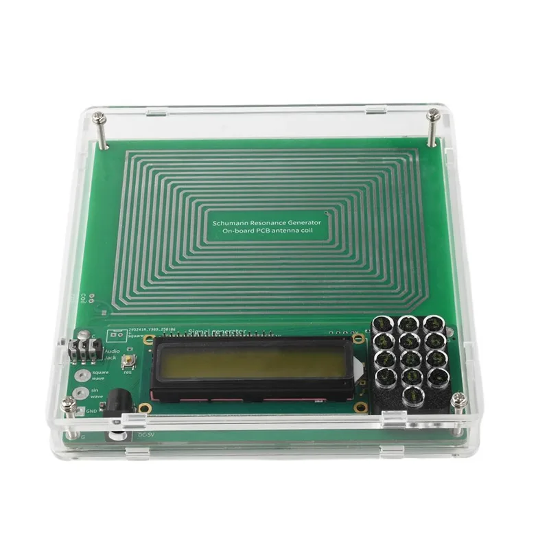 0.01Hz-100kHz Pure Sine Wave Signal Generator Multi Waveform Schumann Resonance Adjustable Source Board