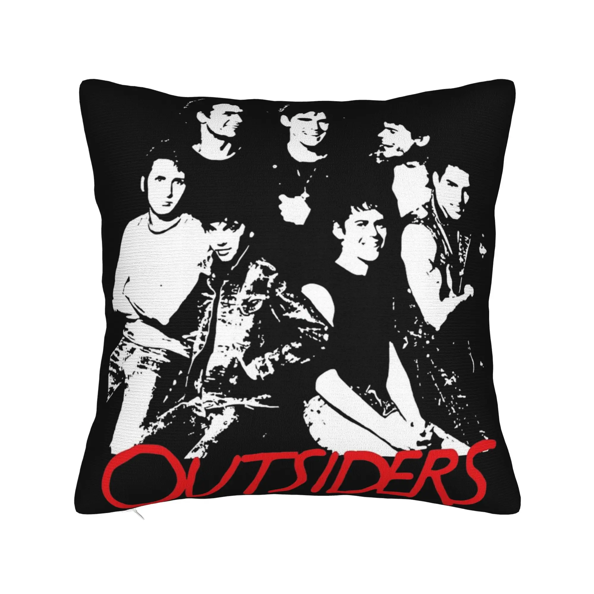 Decorative Pillowcase The Outsiders Movie Merch Home  Pillow Case Cover Square Multi Size