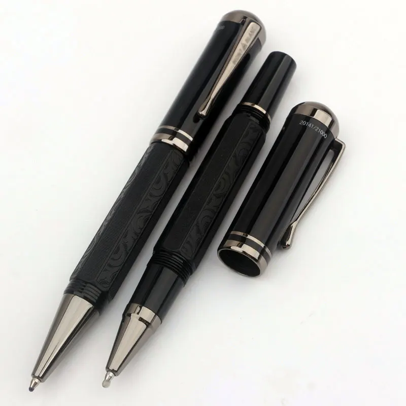أعلى جودة MB رولربال حبر جاف الكاتب مارسيل بروست كلاسيك نمط نحت أقلام حبر الكتابة مكتب المدرسة جديد