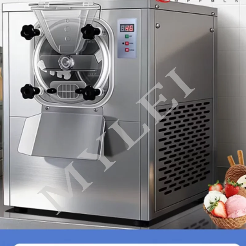New Commercial Hard Ice Cream Creme Icecream Batch Freezer Gelato Machine Making Maker Price