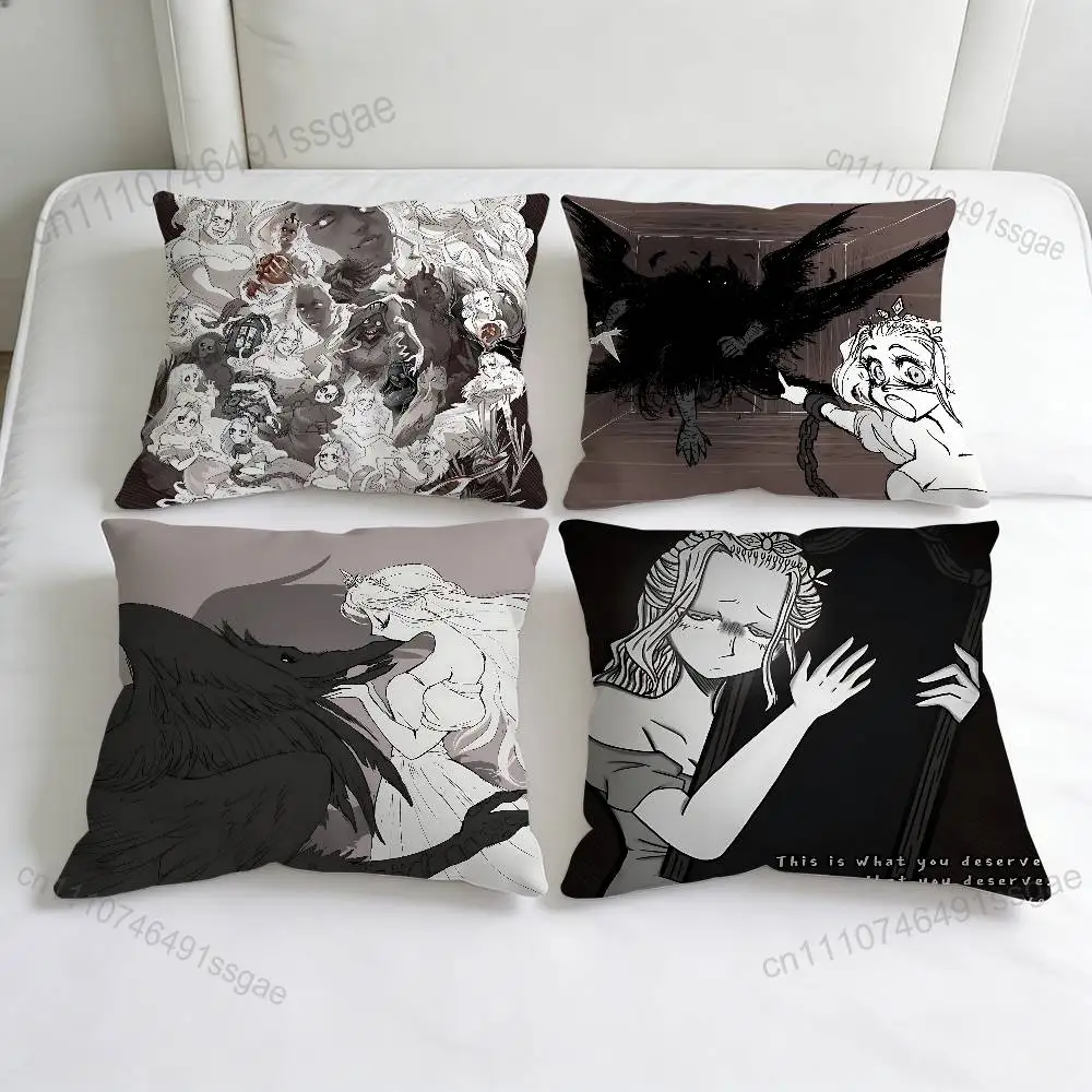 

S-Slay The P-Princess Game Square Pillow Cover Decorative Throw Pillow Case for Sofa Couch Bed Home Car Living Room Decoration