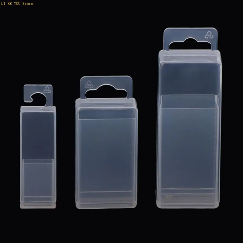 W3JE Portable Telescópico Bit Organizadores Box Caso almacenamiento cortador plástico transparente para fácil