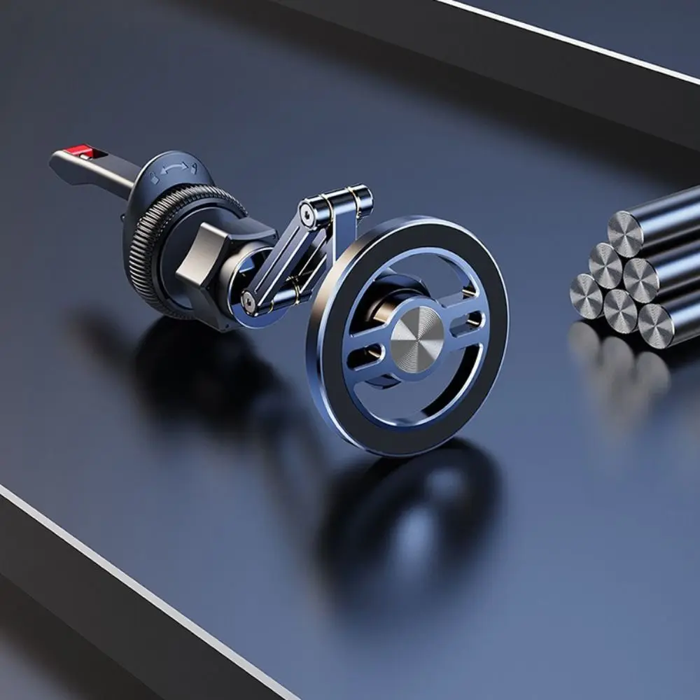 New 360° Rotation Car Magnetic Phone Holder Foldable Design Rotatable Design Mobile Stand Magnetic Phone Stand Fast Charging