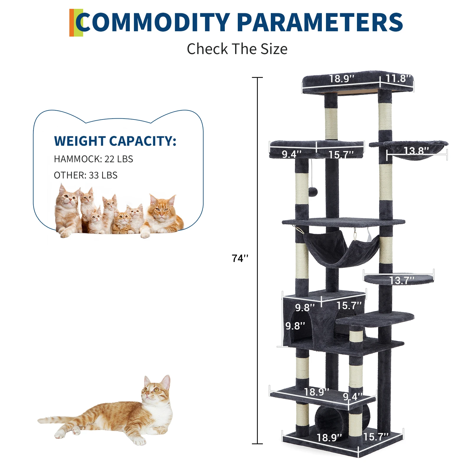 Heavy Duty Cat Tree 2