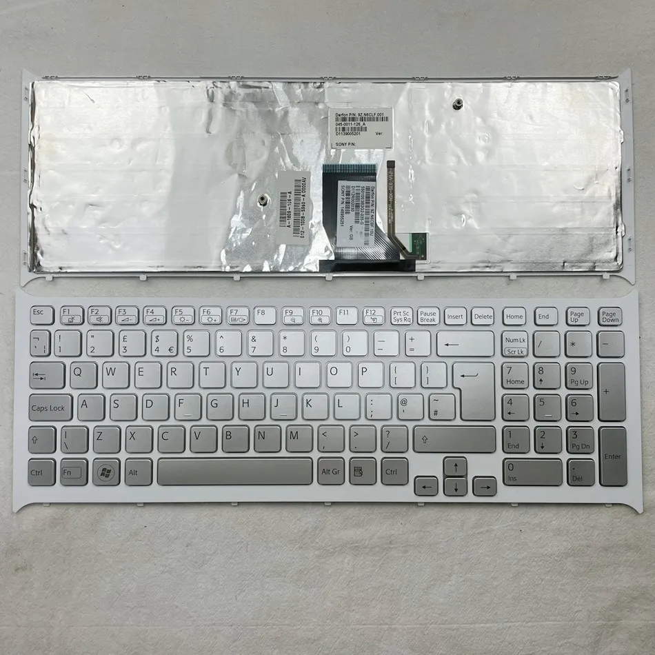 

UK Laptop Keyboard For Sony VPC-CB PCG-71613L PCG-71613W PCG-71614L PCG-71713L Series UK Layout