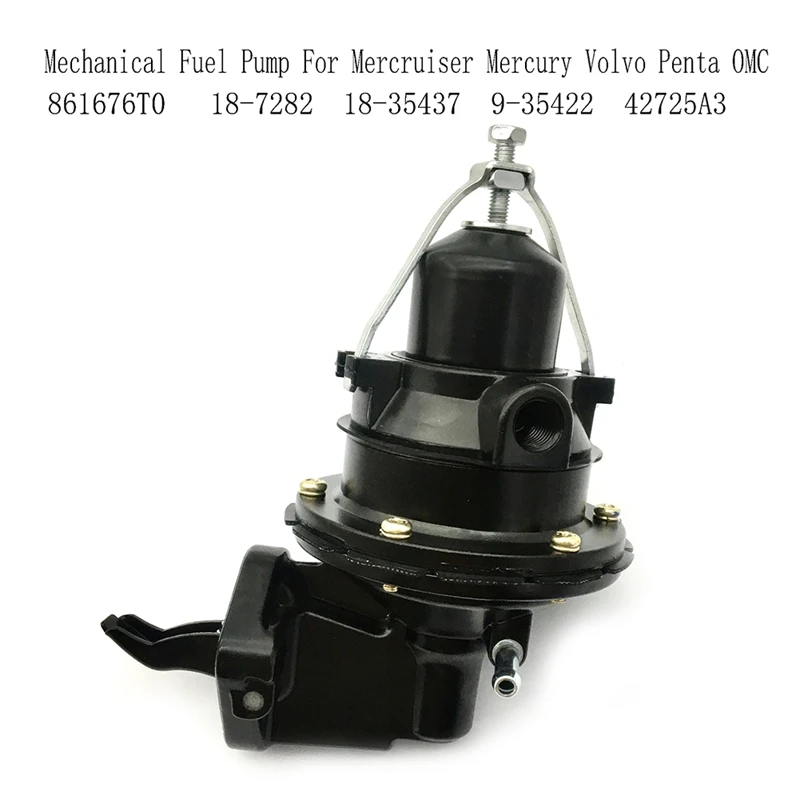 Mega Sale 861676T0 Mechanical Fuel Pump for Mercruiser Mercury Volvo Penta OMC 18-7282 18-35437 9-35422 42725A3