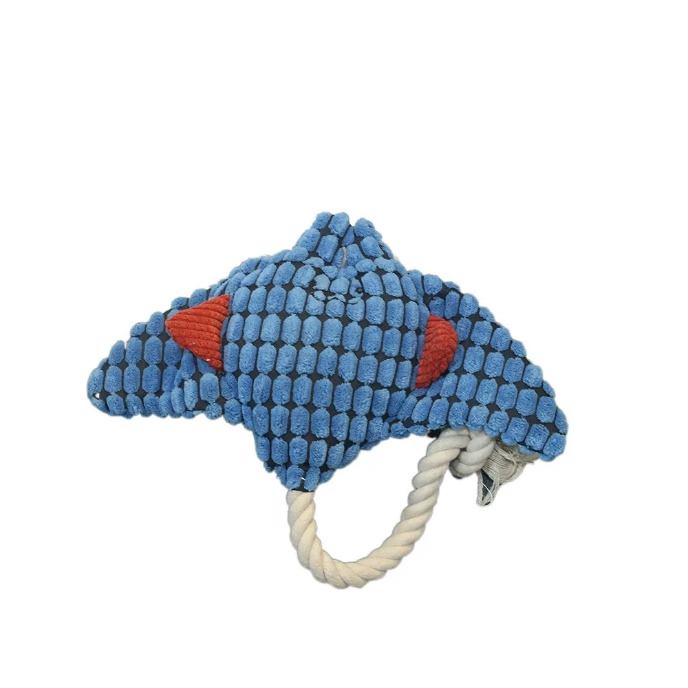 

Pet Accessories Bite Resistant Dog Interactive Washable Squeaky Animals Shape Dog Chew For Dogs