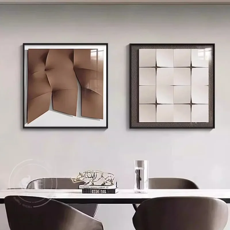 Abstract 3D Wall Art Paintings Modern Minimalist Textured Canvas Decor Luxury Italian Style Wall Hanging Living Room Home Decor
