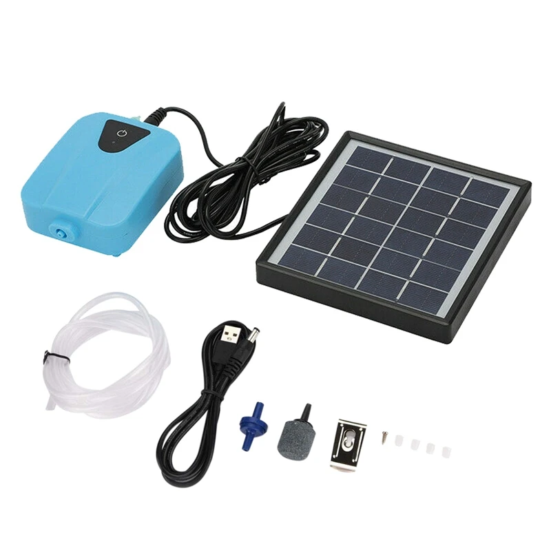 

Solar Powered Oxygenator Pond Water Oxygen Pump Air Pump Aerator Pond Fish Tank