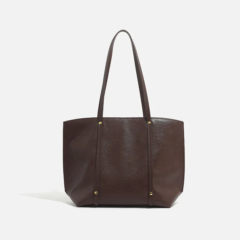 

Stylish Tote Bag - Women's Large Shoulder Purse, Spacious Work Handbag, Minimalist Crossbody Bag for Office & Travel