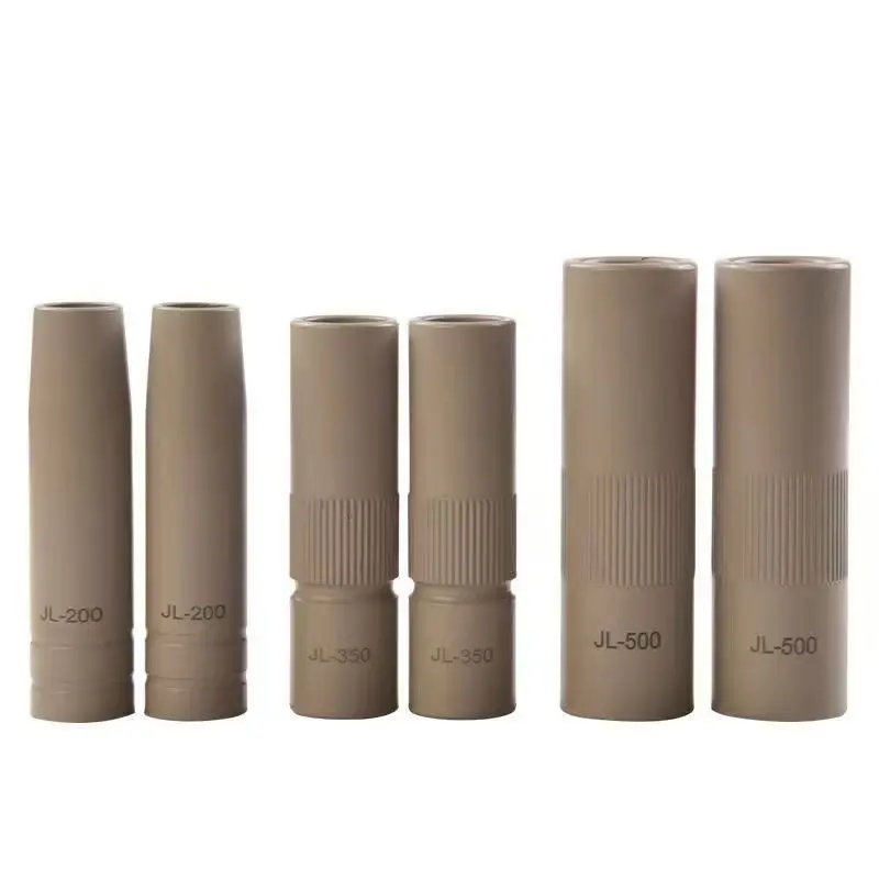 Two welding protective nozzle Coating protective nozzle 200A350A500a Coating protective sleeve Coating two welding gun accessori