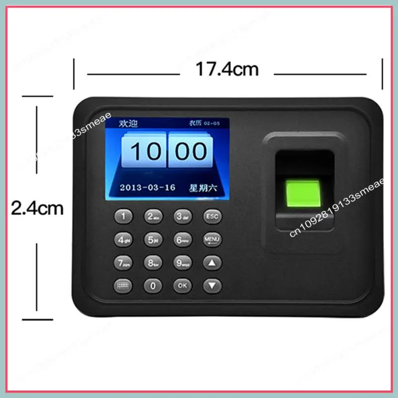 N94R Plastic Attendance Machine Biometric Attendance System 1000 Fingerprint Capacity Support USB Driver Download AU Plug