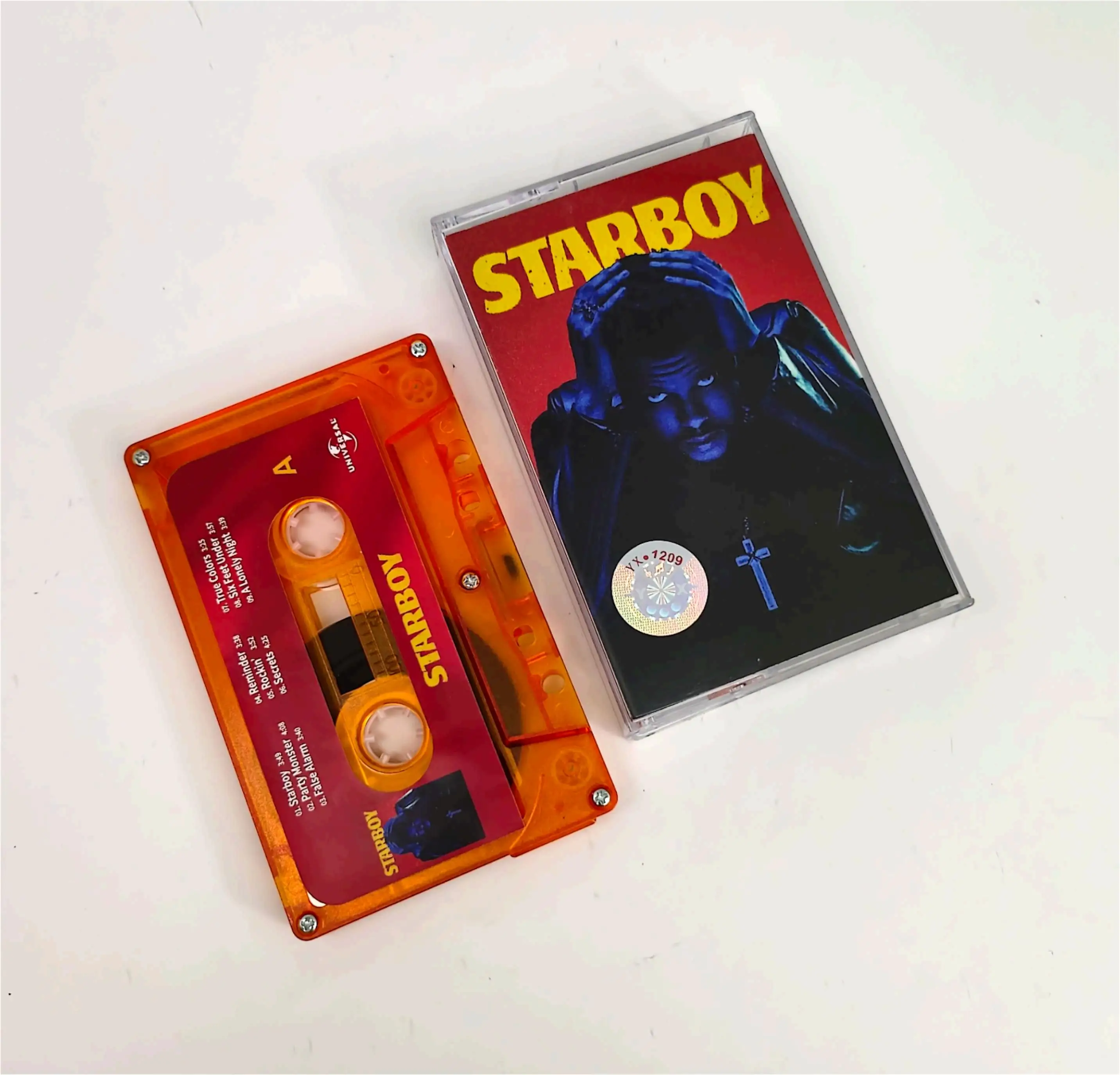 Retro The Weeknd Music Magnetic Tape Starboy Album Cassettes Cosplay Walkman Car Recorder Soundtracks Box Collection Gifts