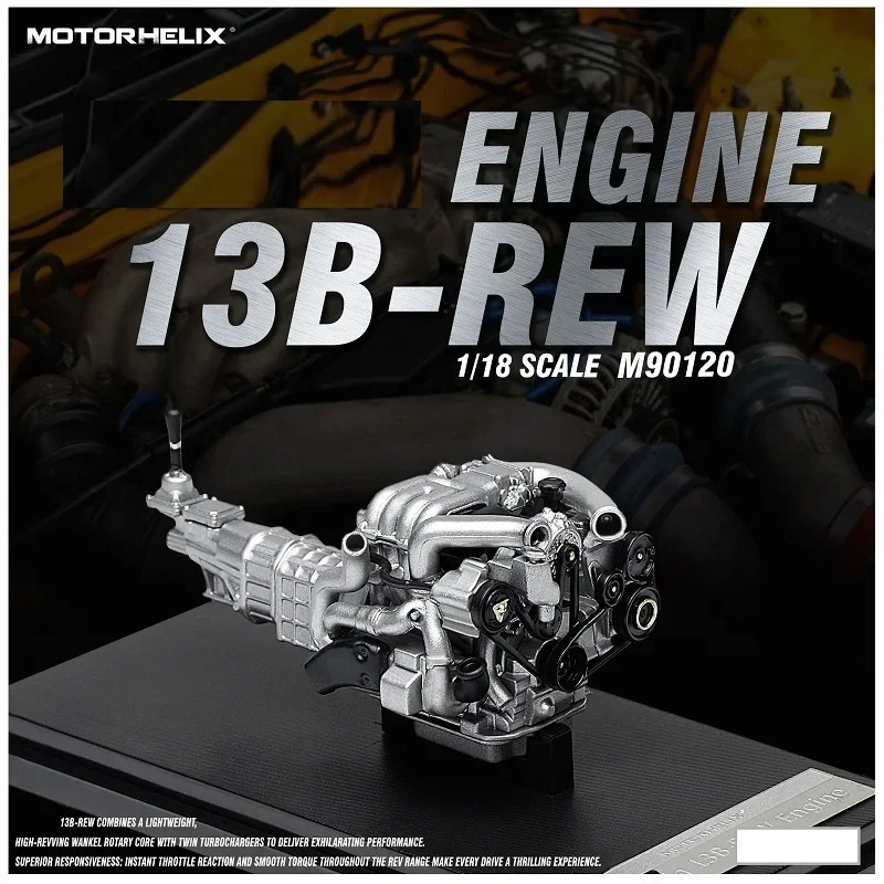 

(Pre-Order) Motorhelix MH 1:18 Engine STI EJ20 / 13B-REW Models