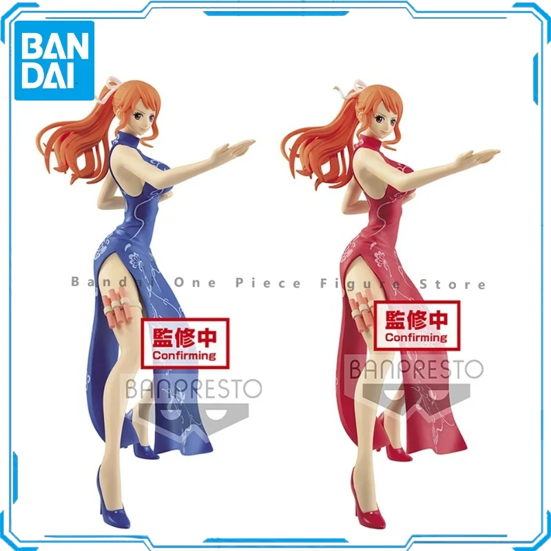 Bandai-Bandai PVC Nami Figuras de Ação, Brinquedos de Animação Original, Modelo de Presentes, Colecionador Genuíno, Passatempo, Em estoque