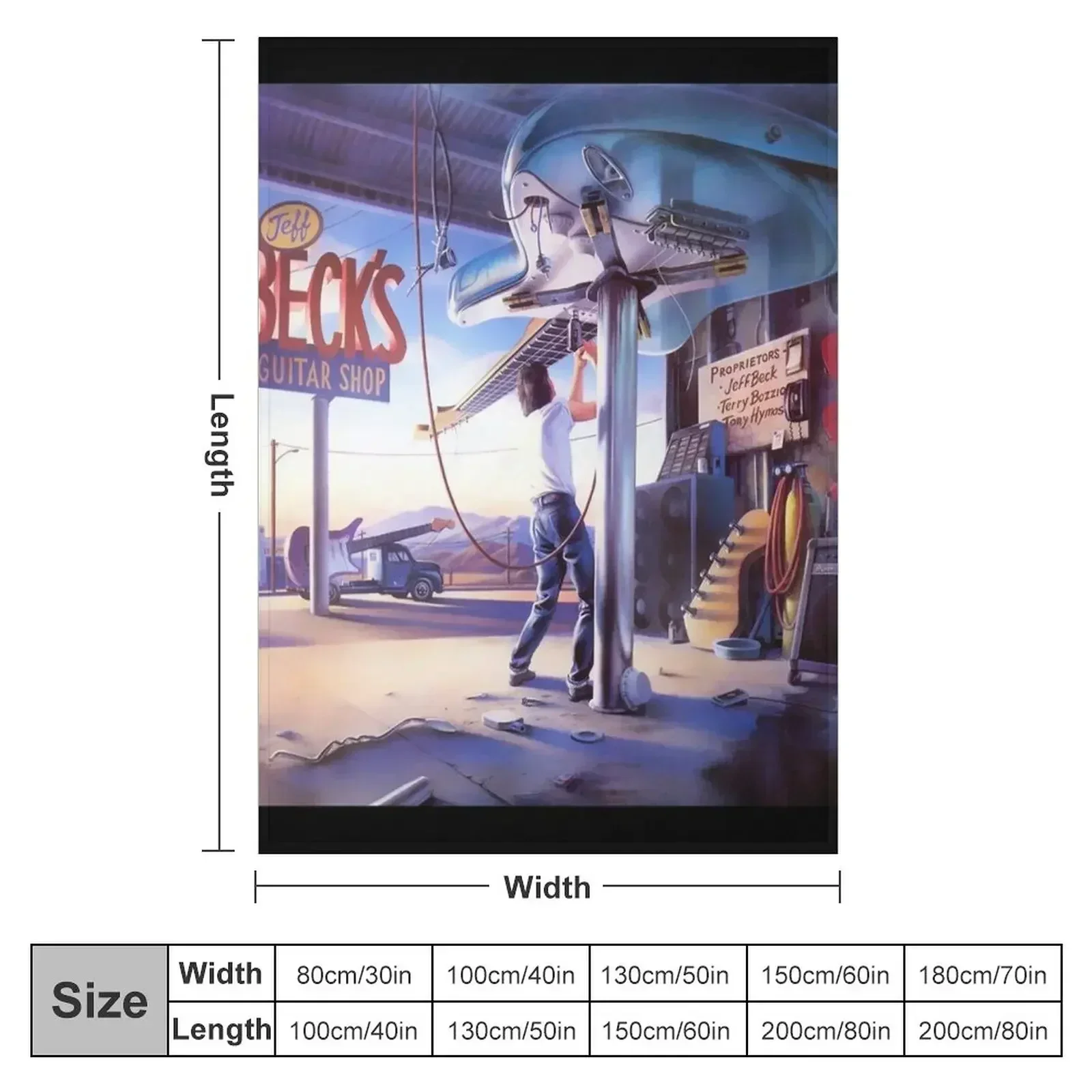 Jeff beck Jeff becks guitar shop Throw Blanket Moving Sofa Quilt Hairys Multi-Purpose Blankets