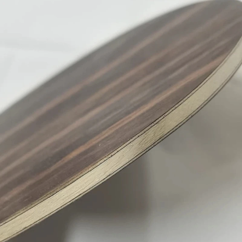 Chinese & Japanese Penhold Table Tennis Blade 7 Ply 5 Wood 2 LD Carbon Ebony Veneer Paulownia Core Offensive Ping Pong Blade