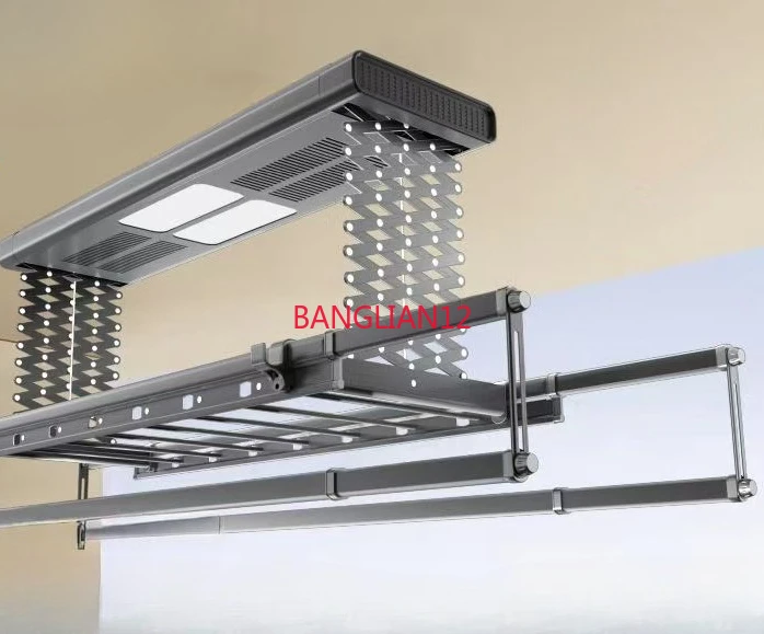 

Электрическая сушилка для белья на балконе, скрытая, встраиваемая, с интеллектуальным голосовым управлением и автоматическим подъемом.