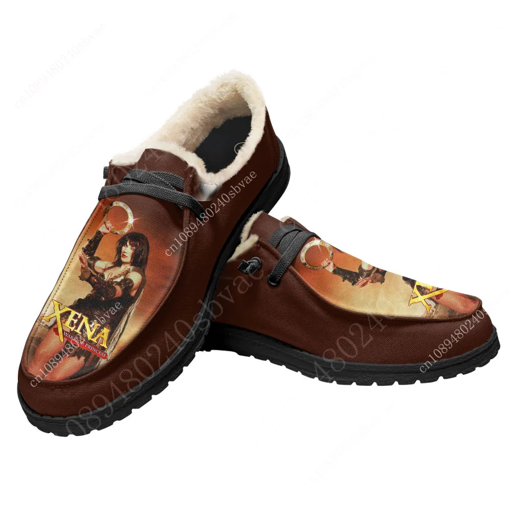 

Xena Warrior Princess Home Plush Flat Shoes Breathable Outdoor Sneakers Lightweight Shoes Custom Shoes Footwear Custom Made Shoe