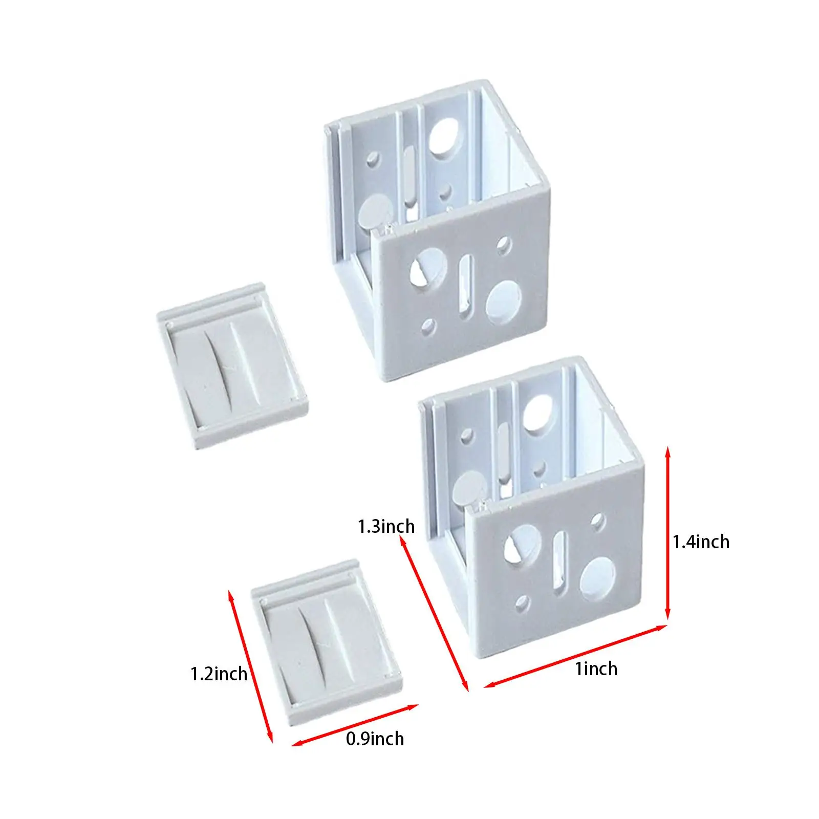 ستائر دعامة حامل حاجز رأس ، دعم مركزي ، ملحقات نافذة ، سهلة التركيب ، أجزاء مكتب منزلي ، ديي ، 2x