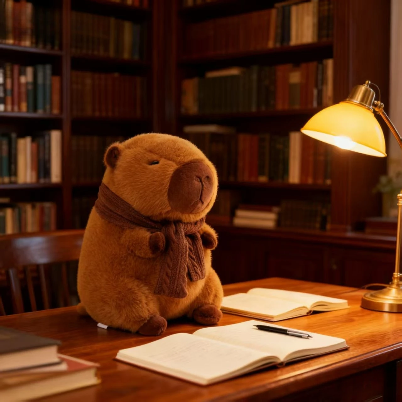 دمية خنزير غينيا المائية دمية كبيرة رمي وسادة ألعاب من نسيج مخملي، حقيبة ظهر، لعبة قطيفة مقلدة #6