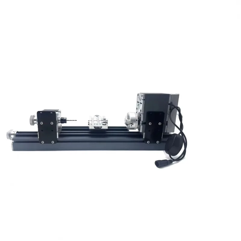 Mini tornio in metallo più lungo macchina utensile fai da te da banco tornio per legno lavorazione del legno mini torno para tornio da tavolo in metallo