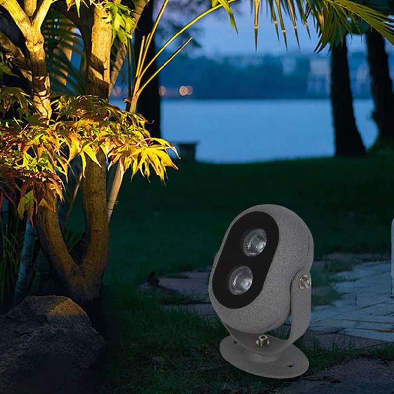 

Outdoor Waterproof LED Projection Floodlights, Mini Mice Oval Shape Lawn Lights, Tree Lighting, Plug-In Garden Illumination