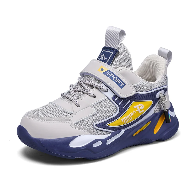 Kinder-Turnschuhe, lässige, atmungsaktive Schuhe für Jungen, Outdoor-Sport, Laufen, Kinder- und Mädchen-Tennisschuhe