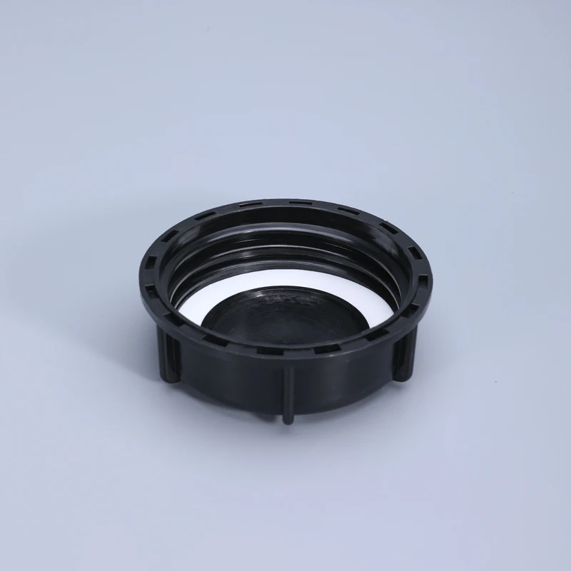 100mm Black Plastic Valve Lid IBC Tank Valve Replace Cap Valve Cover Gaskets Coarse Thread Durable Home Garden tool