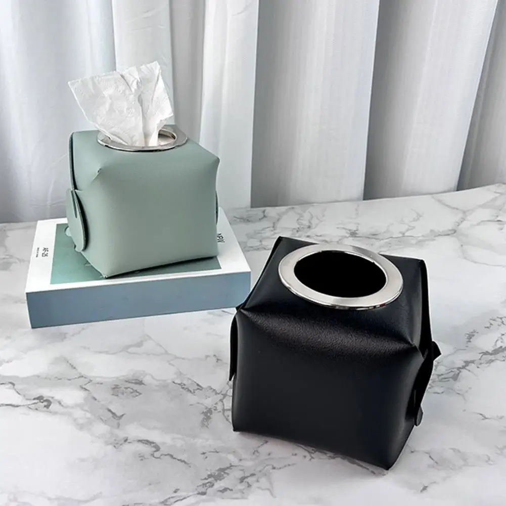 Roll Paper Storage Case Durable Wear-resistant Roll Paper Box Car Tissue Holder Napkin Paper Case Organizer for Toilet