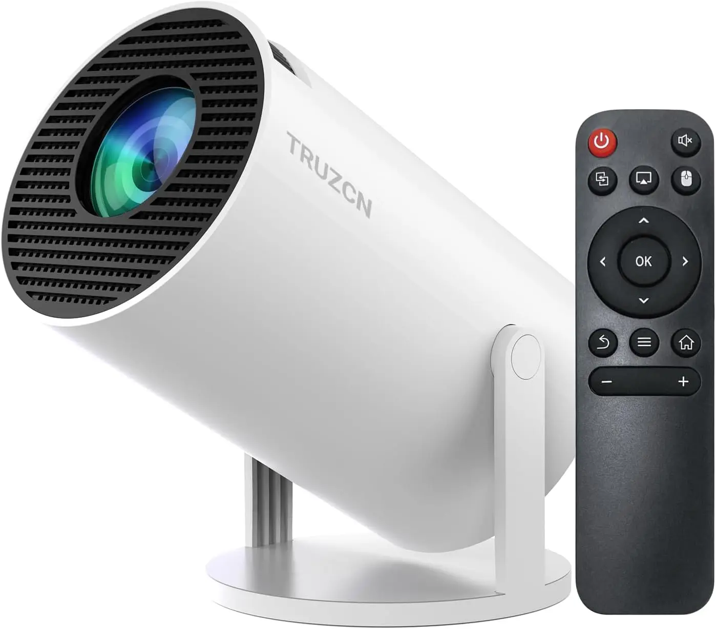 

Умный портативный проектор с Wi-Fi 6, Bluetooth 5.2, поддержкой 4K и 1080P, автоматической коррекцией трапецеидальных искажений, Android 11