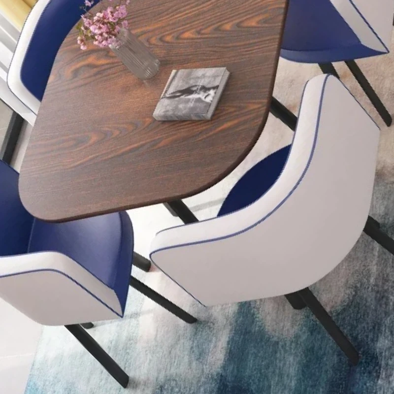 

Center Kitchen Dining Tables Set Set 4 Chairs Small Luxury Round Dining Tables Turntable Table A Manger Furnitures GPF11XP