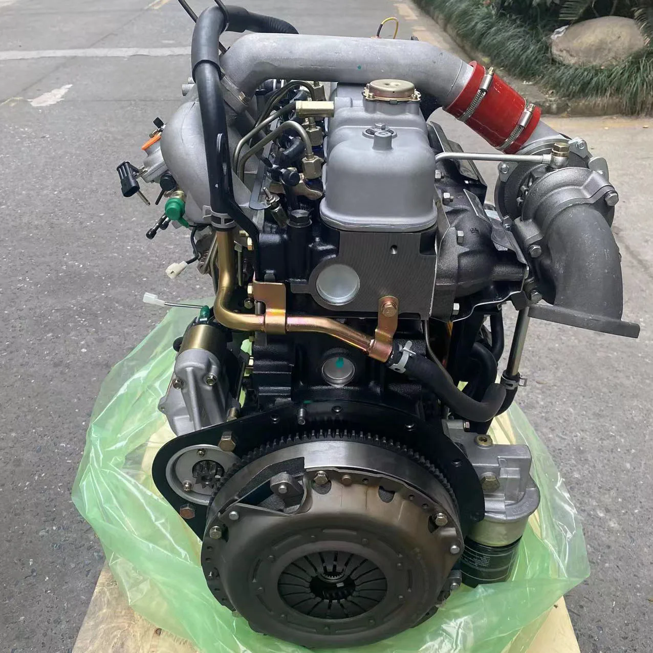 4JB1 4JB1T Engine Turbo 4 Stroke 68KW 3600RPM 2.8T Motor Diesel Engine Assembly Complete for Isuzu Pickup