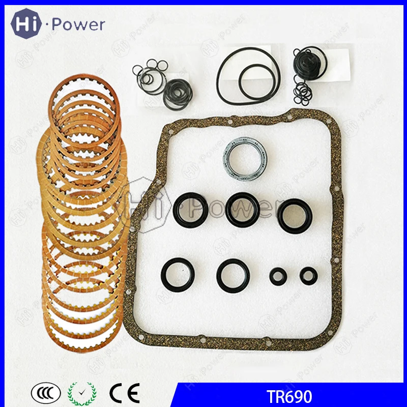 TR690 Transmission Overhaul Rebuild Kit Friction Plate For Subaru Outback CVT 2012-UP Car Gearbox Clutch Plate Disc Kit