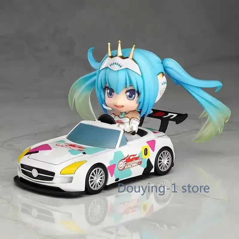 متوفر في المخزون الأصلي GSC 517 Racing Miku 2015 Ver. لعبة مجسمة مجموعة شخصيات الحركة فوكالويد