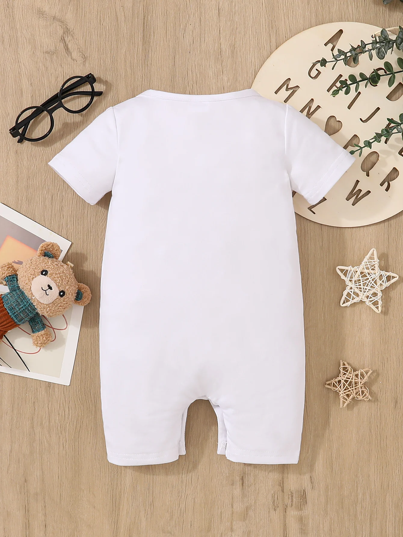 Summer Infant Toddler Bodysuits Baby Boys Girls One-Pieces Newborn Casual Soft Short Sleeve Romper Jumpsuit Romper