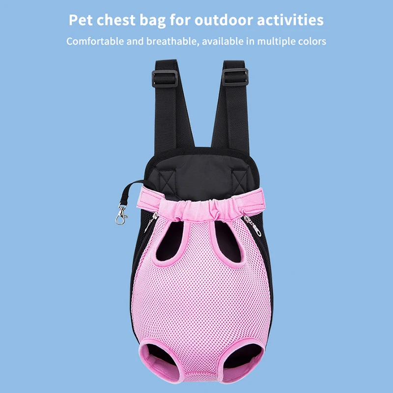 

Hands-Free Travel for Your Pet! Breathable Carrier Backpack for Buses, Hiking or Errands, Keeps Small Dog/Cat Secure & Comfy