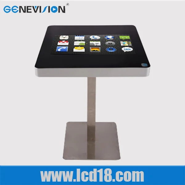 Android WIFI Intelligent Smart Coffee Table Multi-media Touch Table Tablet Kiosk