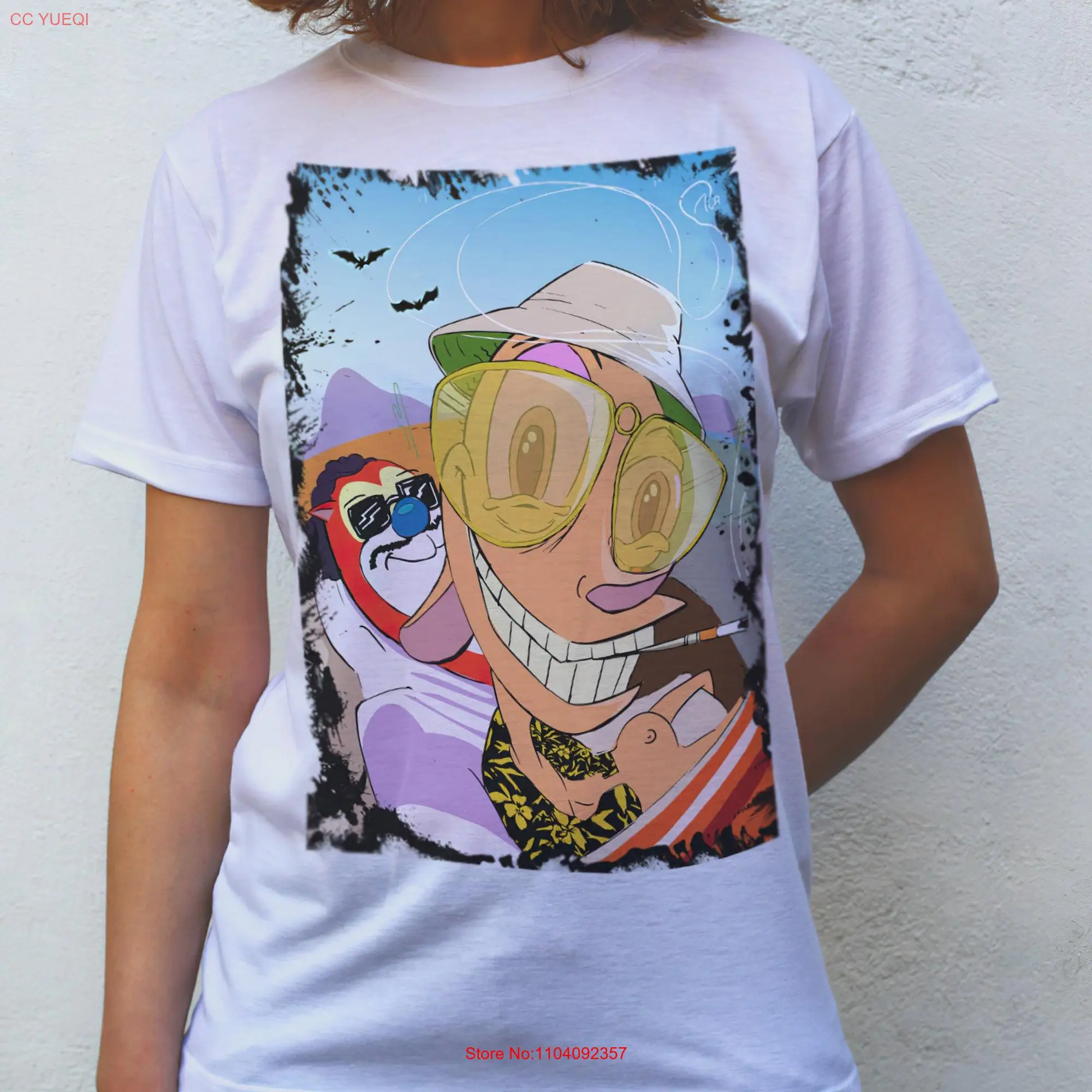 Ren and Stimpy big adventure T shirt long or short sleeves