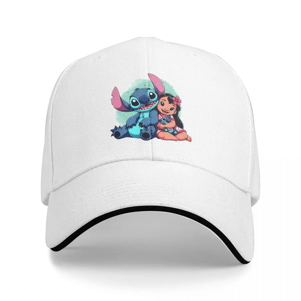 Lilo & Stitch Cap Fashion Casual Baseball Caps Adjustable Hat Hip Hop Summer Unisex Baseball Hats Customizable Polychromatic