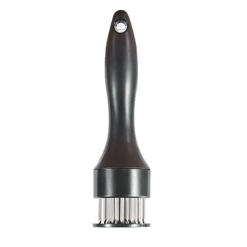 New Stainless Steel Meat Tenderizer With  Needles Non Slip Handle Perfect For Kitchen Steak Pork BBQ Cooking