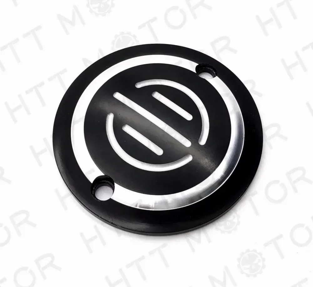 Motorcycle CNC Derby Timing Timer Cover For 1986-2014 Harley Sportster 883 1200 XL XR BLACK