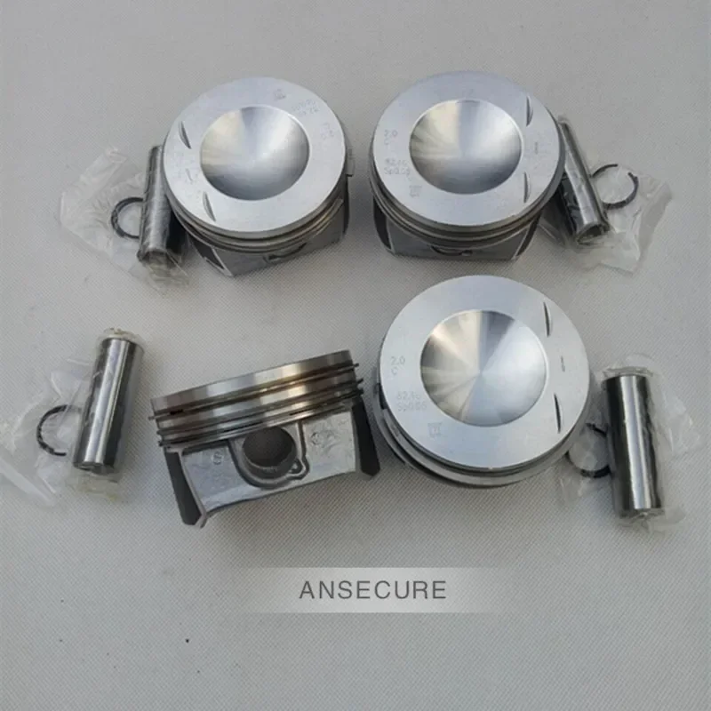 

Global Brand 4 Pcs Piston and Ring Assembly For VW GTI GLI Seat AUDI A3 A4 A6 2.0 TFSI BPG BPJ BWT 06D107066C