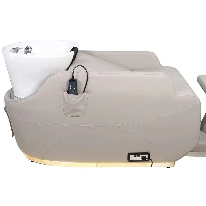 Silla de salón para estilista, champú, cama, lavado, Spa, camilla, marco de circulación de agua, tratamiento de pedicura, sofá cama de belleza