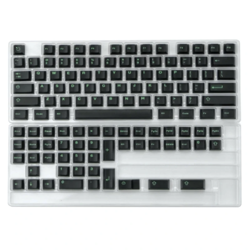 120 touches Keycaps WOB Double Shot Keycap Set CherryProfile pour clavier mécanique