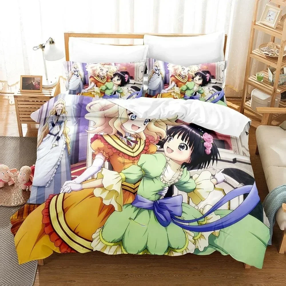 

3D Anime Croisée In A Foreign Labyrinth Bedding Set Single Twin Full Queen King Size Bed Set Adult Kid Bedroom Duvetcover Sets