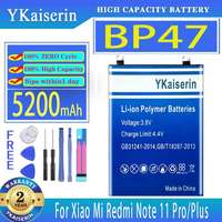 Safe Mobile Phone Battery 5200mAh For Xiaomi Redmi Note 11 Pro Plus Note11 Pro+ Note11 Plus Durable BP47