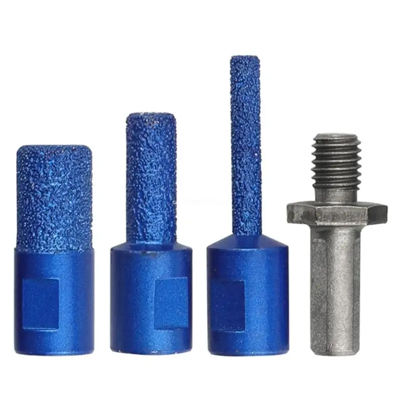 

Profession Trimming Slotting Shaping Cutter Set for Angle Grinder Use, with Drill Adapter, 5/10/15mm Dropship