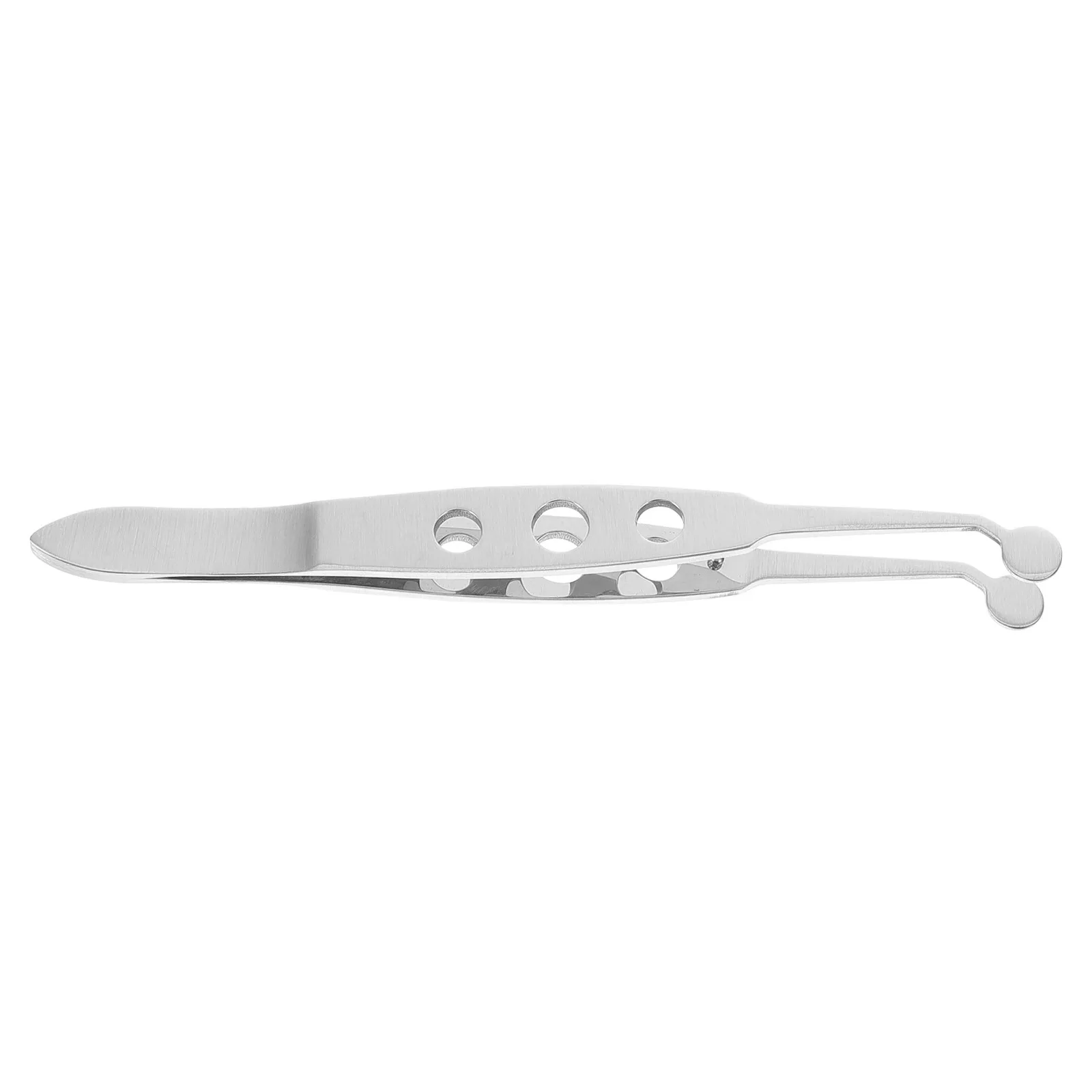 

Eyelid Gland Massage Tweezers Clamp Stainless Steel Durable Metal Meibomian Gland Eye Discomfort Relief Eyelid Forceps