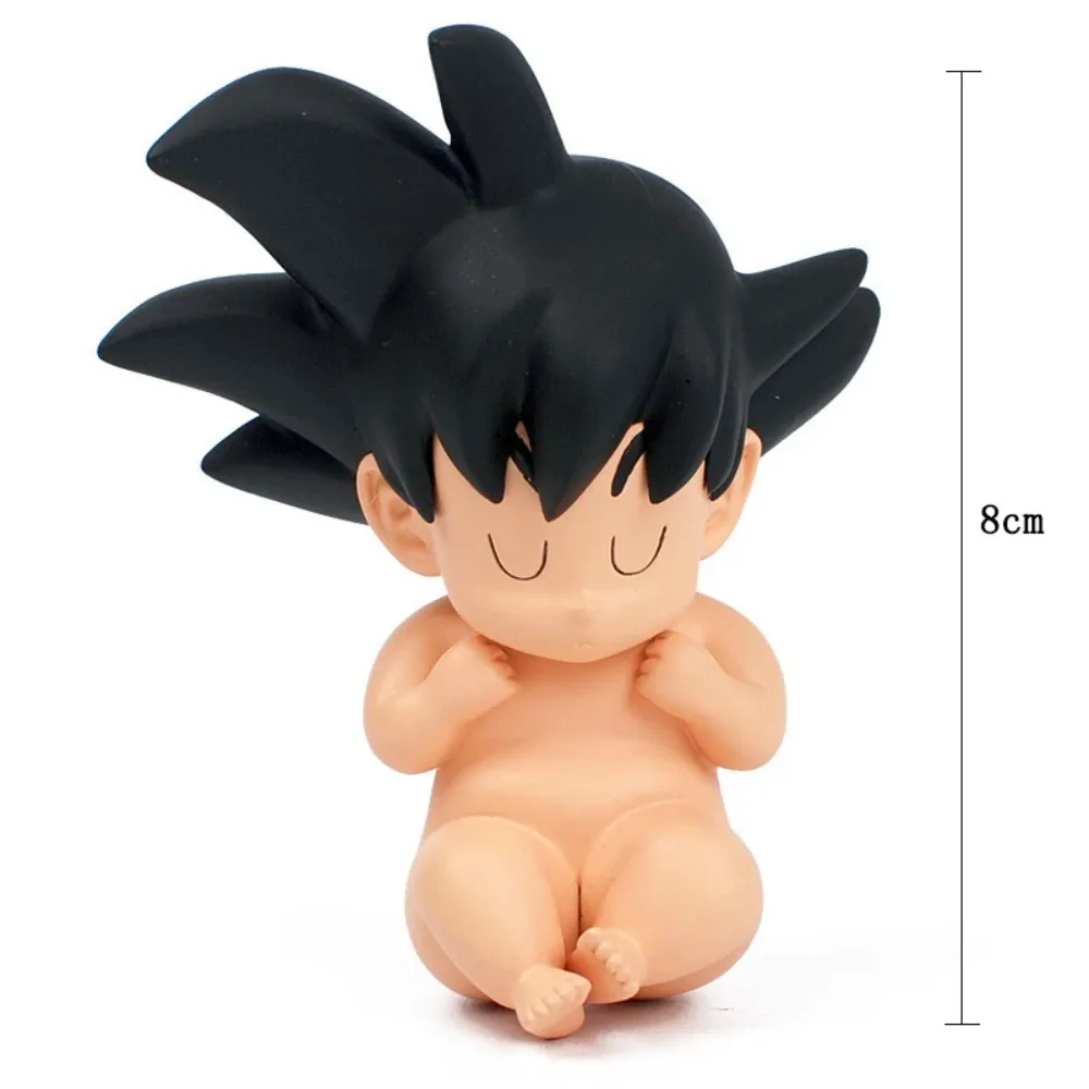 Dragon Ball Z Figure Sleeping Son Goku PVC Action Figures Collection Model Car Decoration Toys for Children Gifts